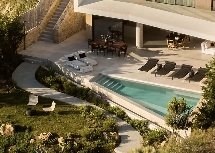 别墅 Opsis Villas, A Beachfront & Architectural Retreat
