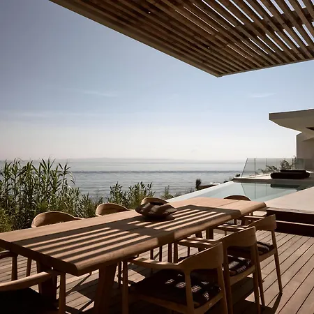 Вилла Opsis Villas, A Beachfront & Architectural Retreat *